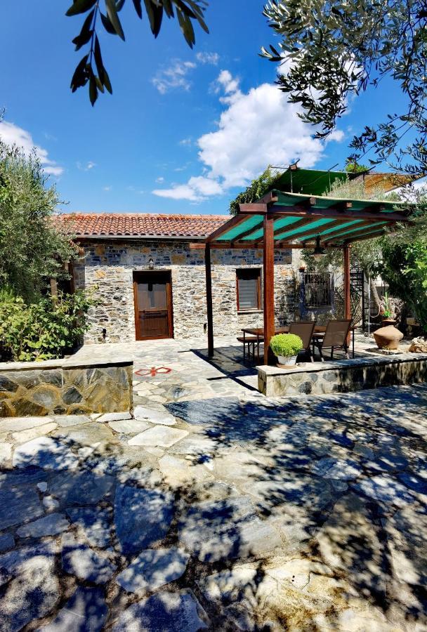 Villa Elaion Thea-Nies Sourpi Exterior foto